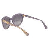 ドルチェアンドガッバーナ サングラス DG4250 グレー ゴールド プラスチック レディース DOLCE&GABBANA 【中古】
